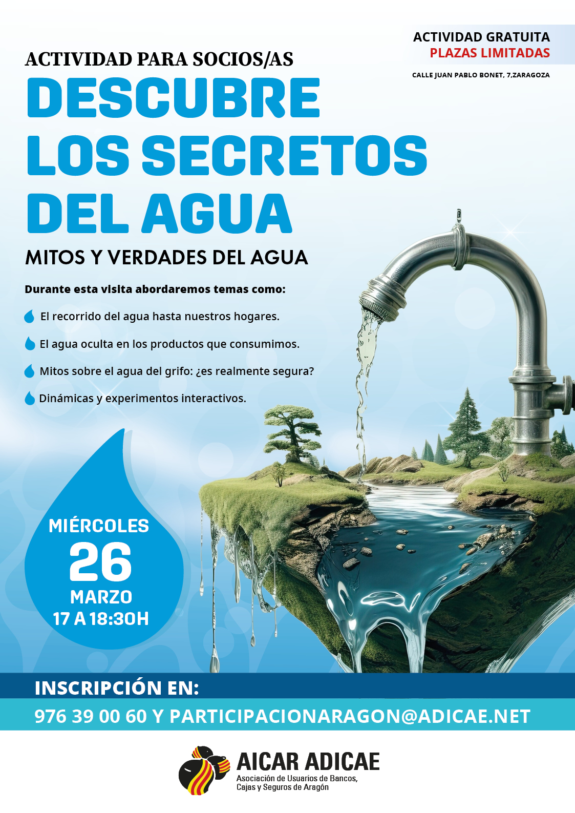 Los secretos del agua